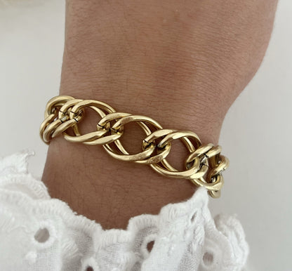 Pulseira Elos Dourados