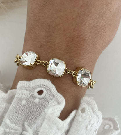 Crystal Square Bracelet
