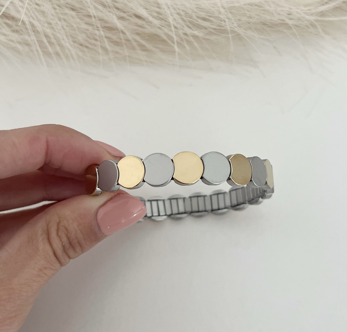 Pulseira Elastic Discs