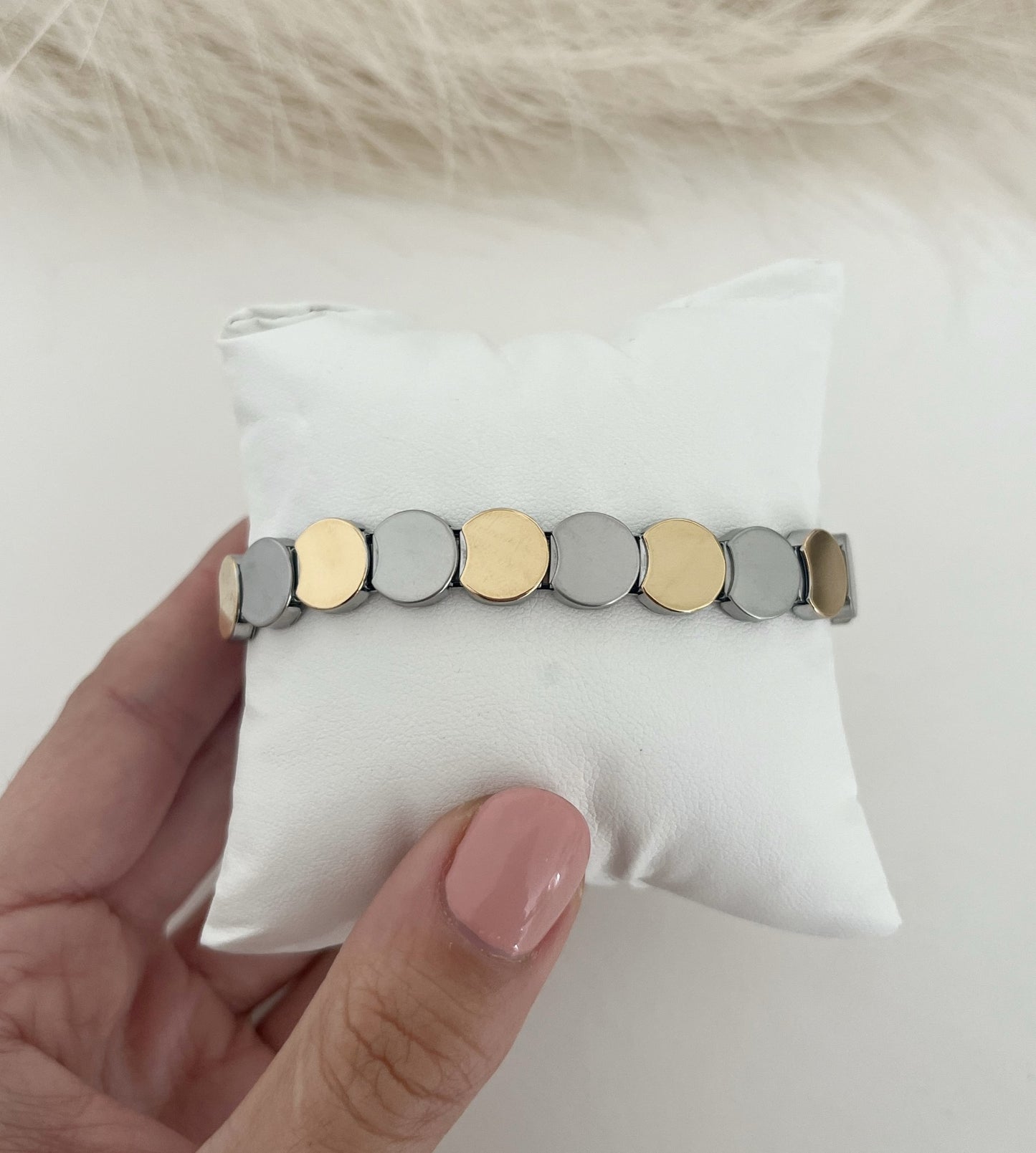 Pulseira Elastic Discs
