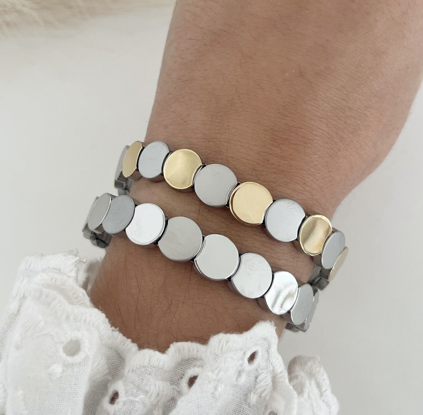 Pulseira Elastic Discs