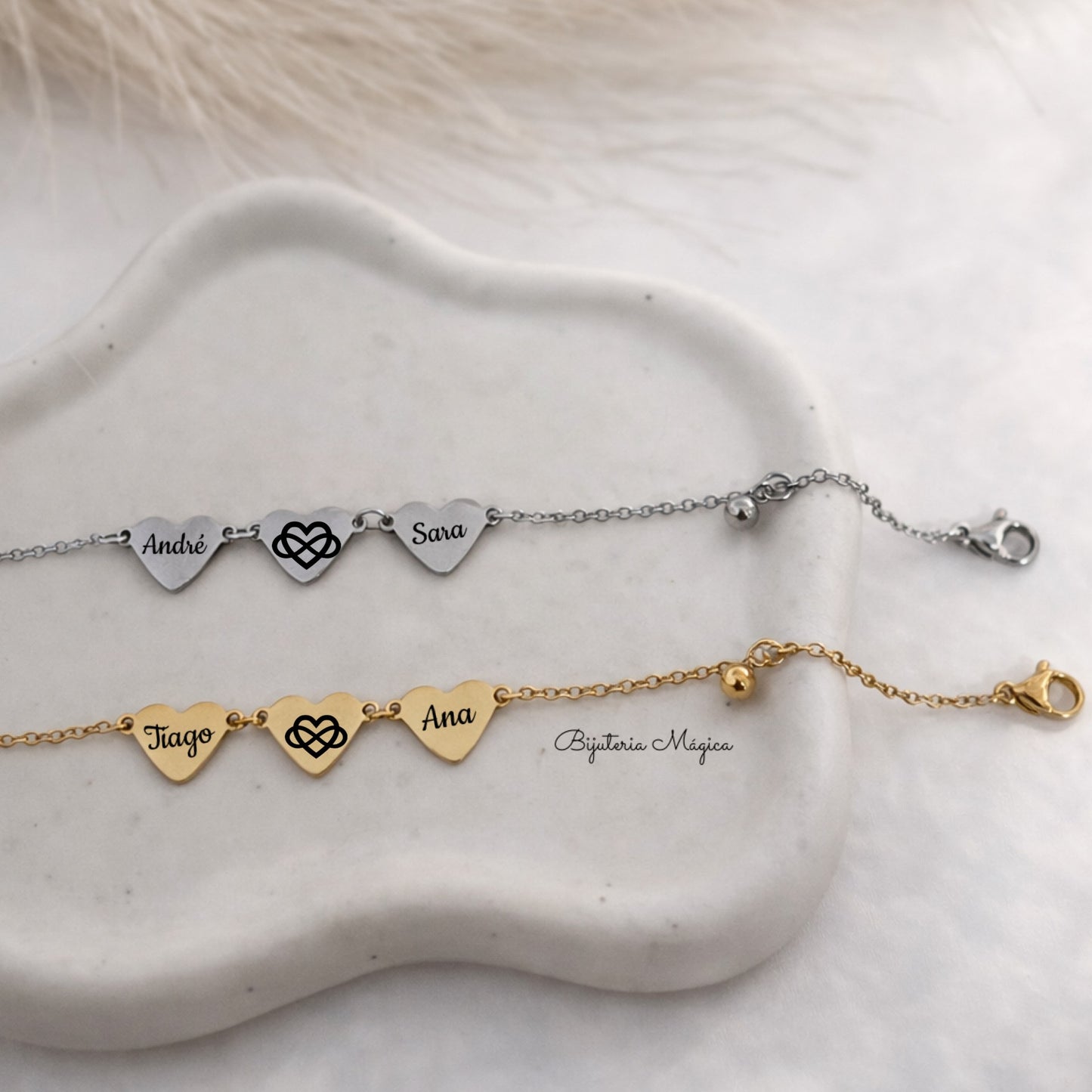 Pulseira Trio de Amor