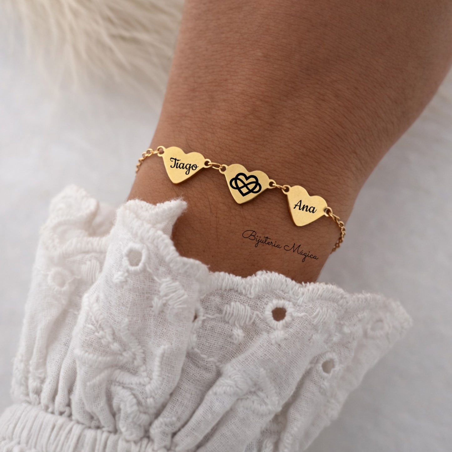 Pulseira Trio de Amor