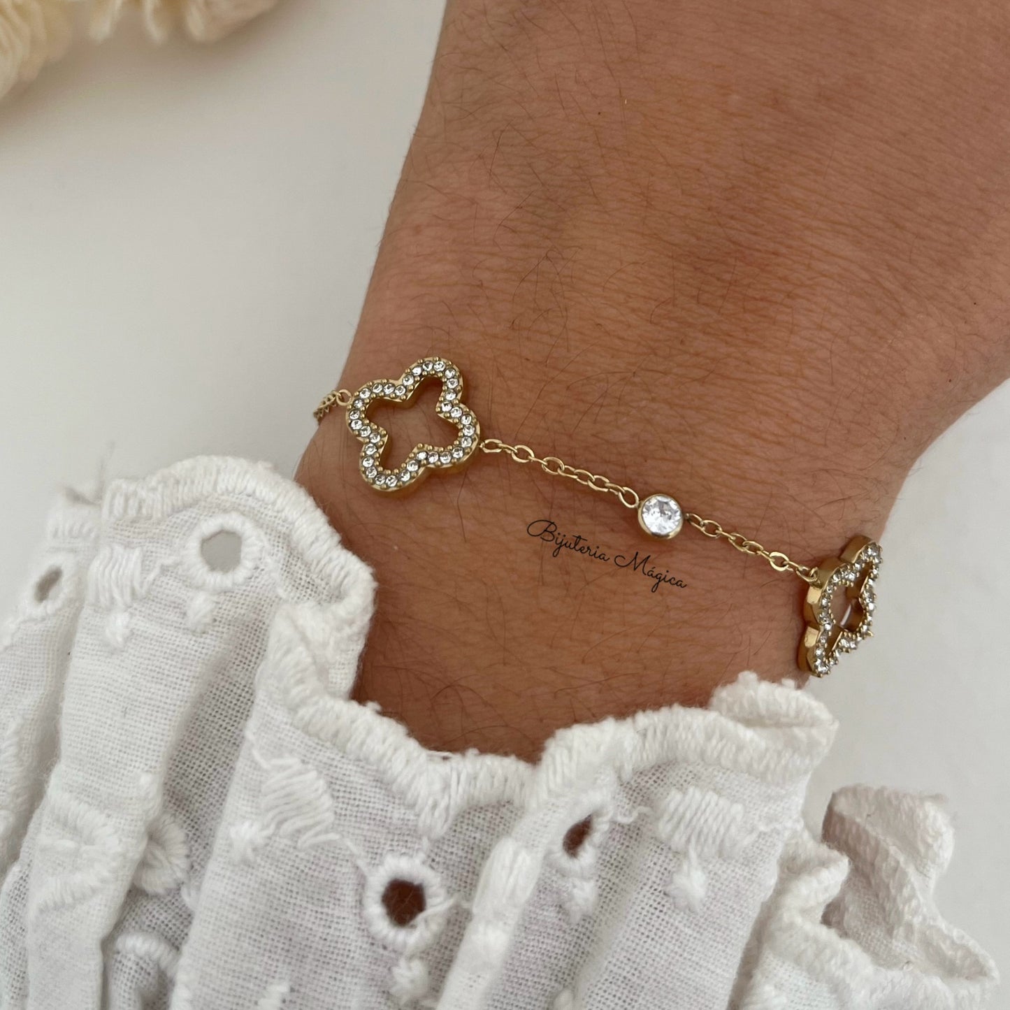 Pulseira Trevo Clássico