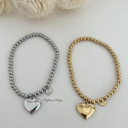 Pulseira Coração Personalizável