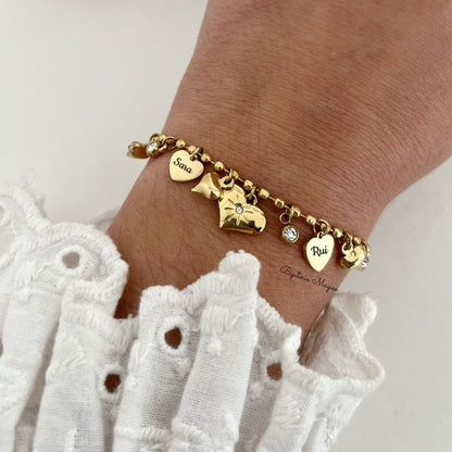 Pulseira My Hearts