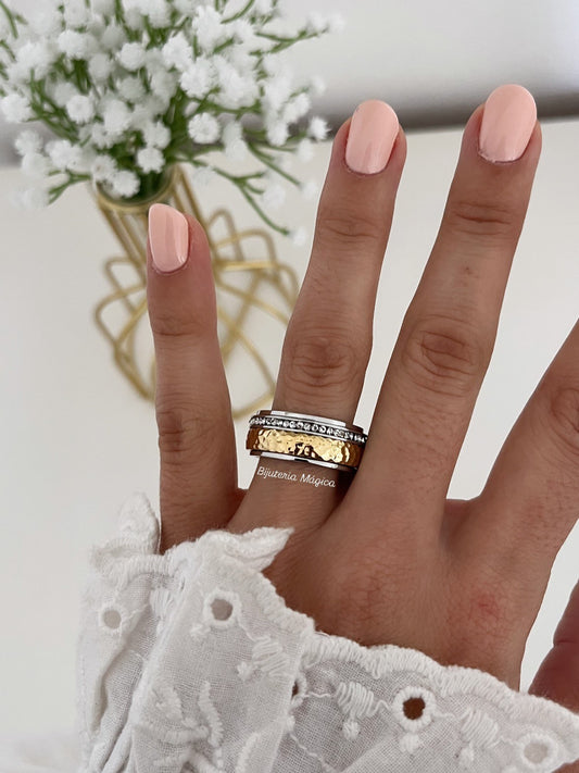 Anel Luz Dourada