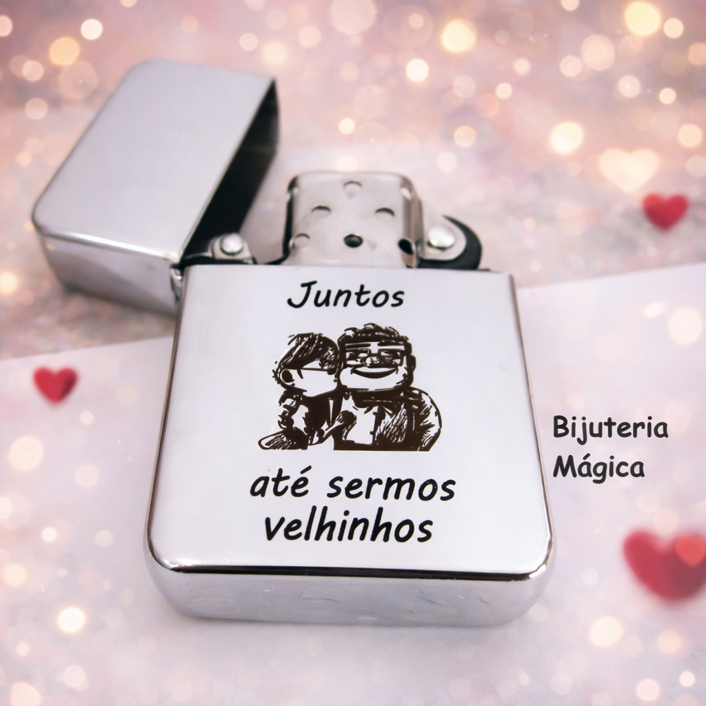 Isqueiro Juntos para Sempre