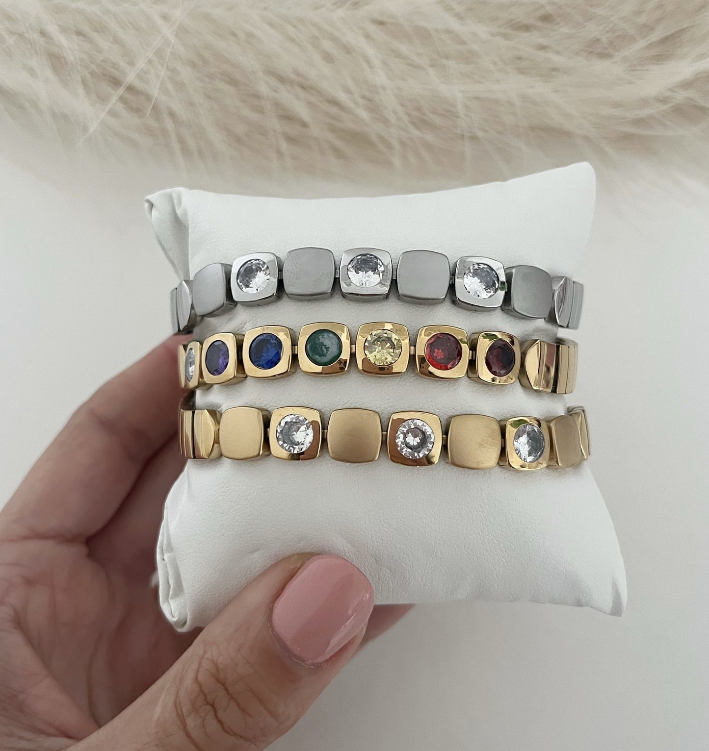 Pulseira Cube Shine
