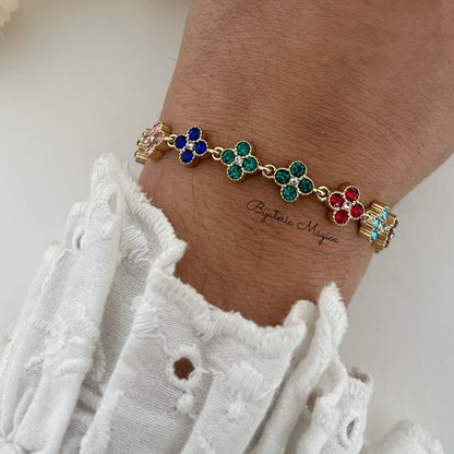 Pulseira Trevos Encantados